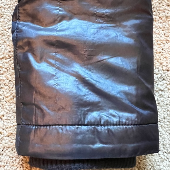 Sorel black puffy jacket size M w faux fur hood - Picture 7 of 8